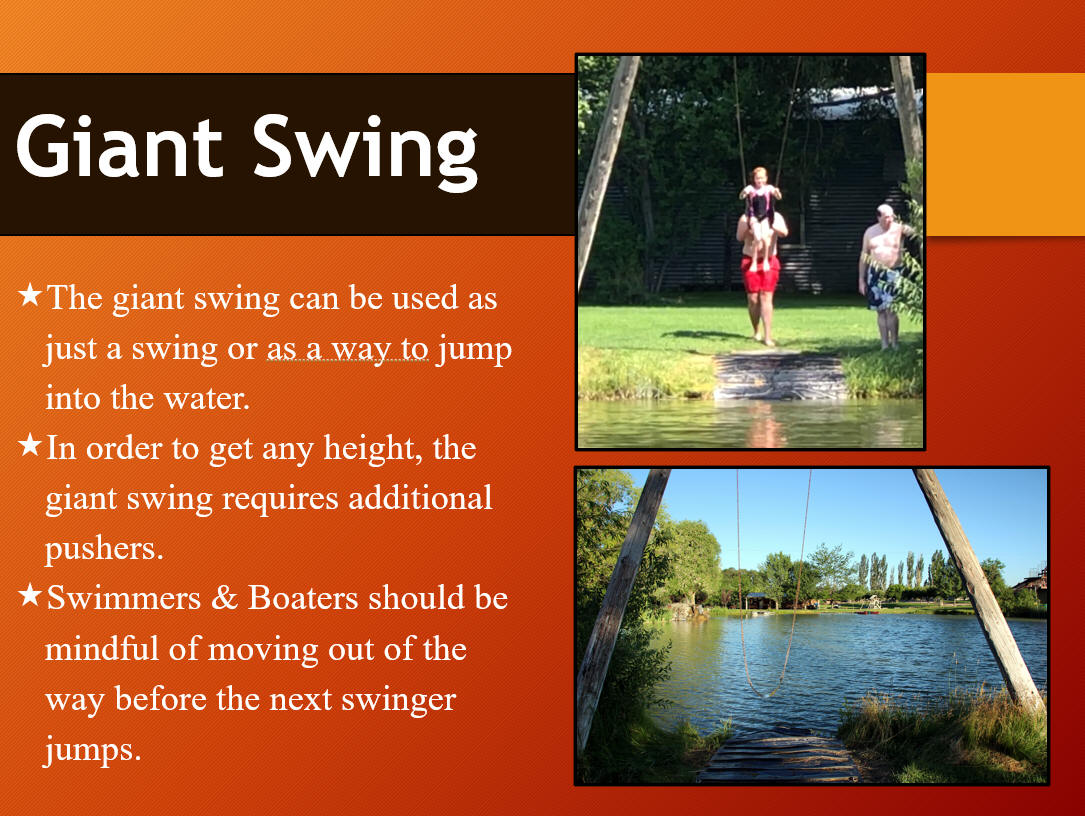 Giant Swing Rules